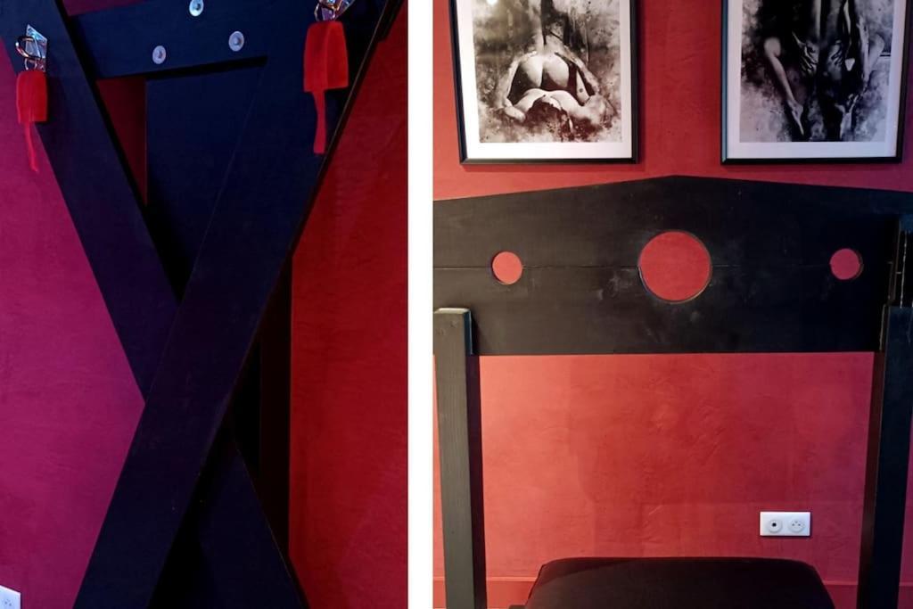 Appartement Balneo Et Sauna Prives The Red Room Mauguio Extérieur photo